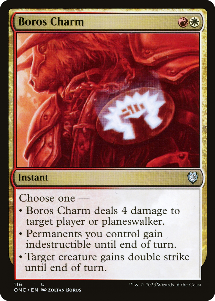 Boros Charm [Phyrexia: All Will Be One Commander] MTG Single Magic: The Gathering | Red Claw Gaming