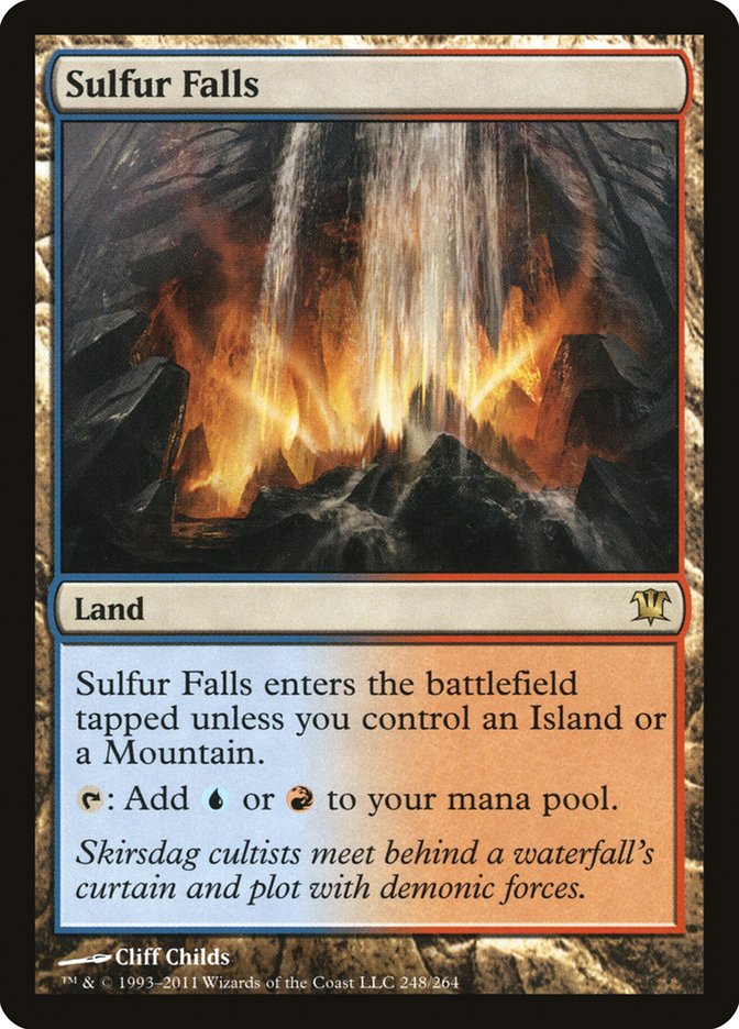 Sulfur Falls [Innistrad] MTG Single Magic: The Gathering | Red Claw Gaming