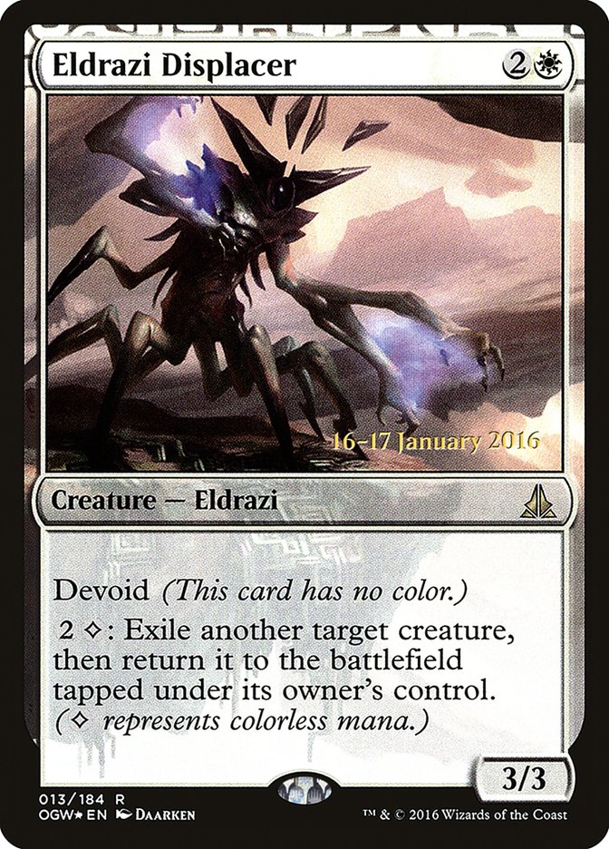 Eldrazi Displacer [Oath of the Gatewatch Prerelease Promos] MTG Single Magic: The Gathering | Red Claw Gaming