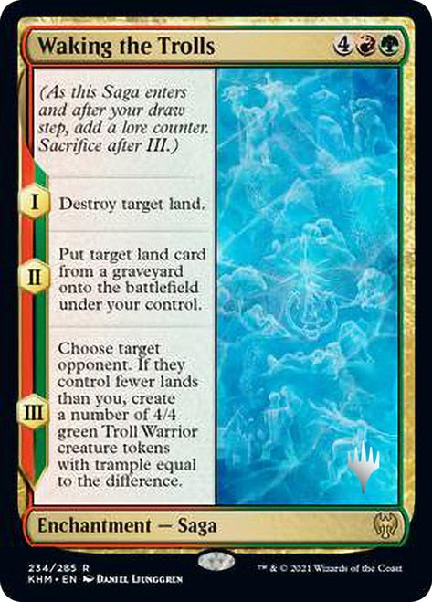 Waking the Trolls (Promo Pack) [Kaldheim Promos] MTG Single Magic: The Gathering | Red Claw Gaming