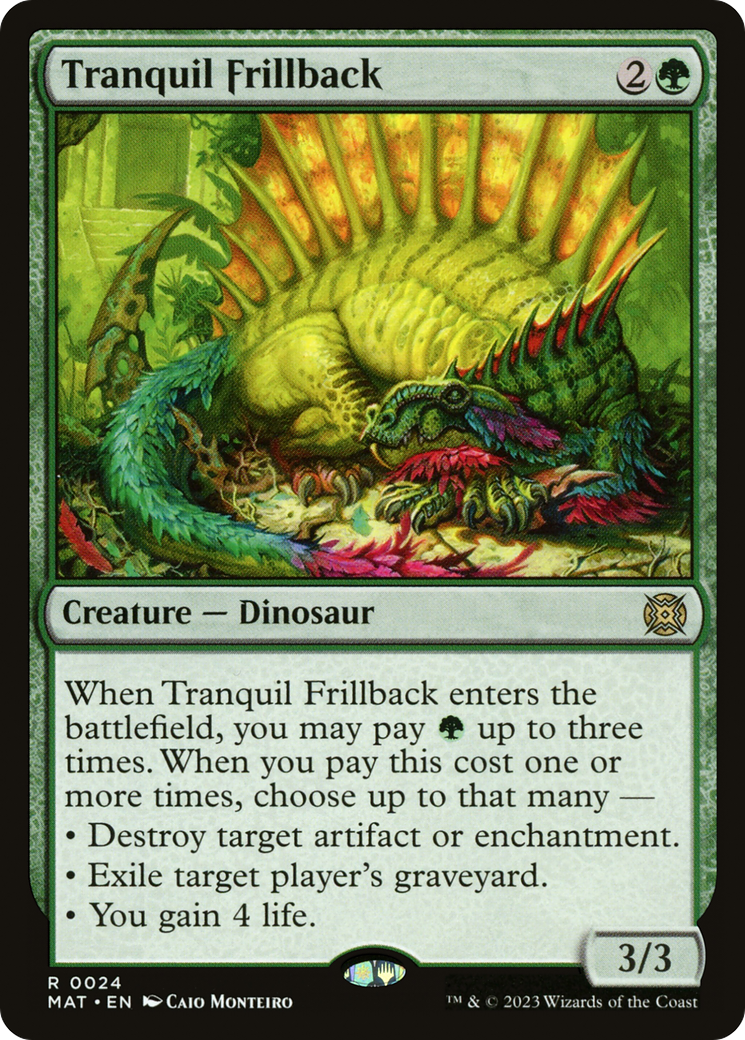 Tranquil Frillback [March of the Machine: The Aftermath] MTG Single Magic: The Gathering | Red Claw Gaming
