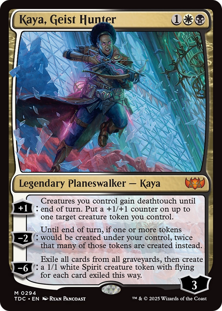 Kaya, Geist Hunter [Tarkir: Dragonstorm Commander] MTG Single Magic: The Gathering | Red Claw Gaming