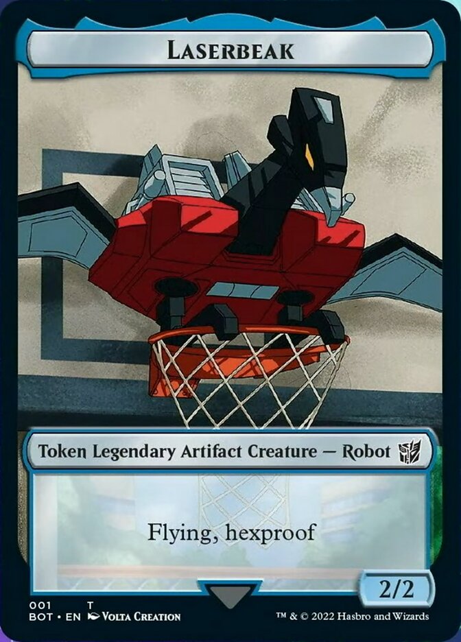 Laserbeak [Transformers Tokens] MTG Single Magic: The Gathering | Red Claw Gaming