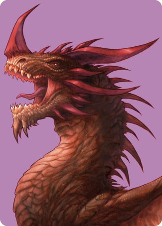 The Ur-Dragon Art Card [Commander Masters Art Series] MTG Single Magic: The Gathering | Red Claw Gaming