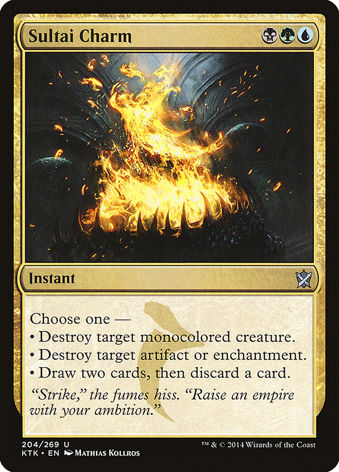 Sultai Charm [Khans of Tarkir] MTG Single Magic: The Gathering | Red Claw Gaming