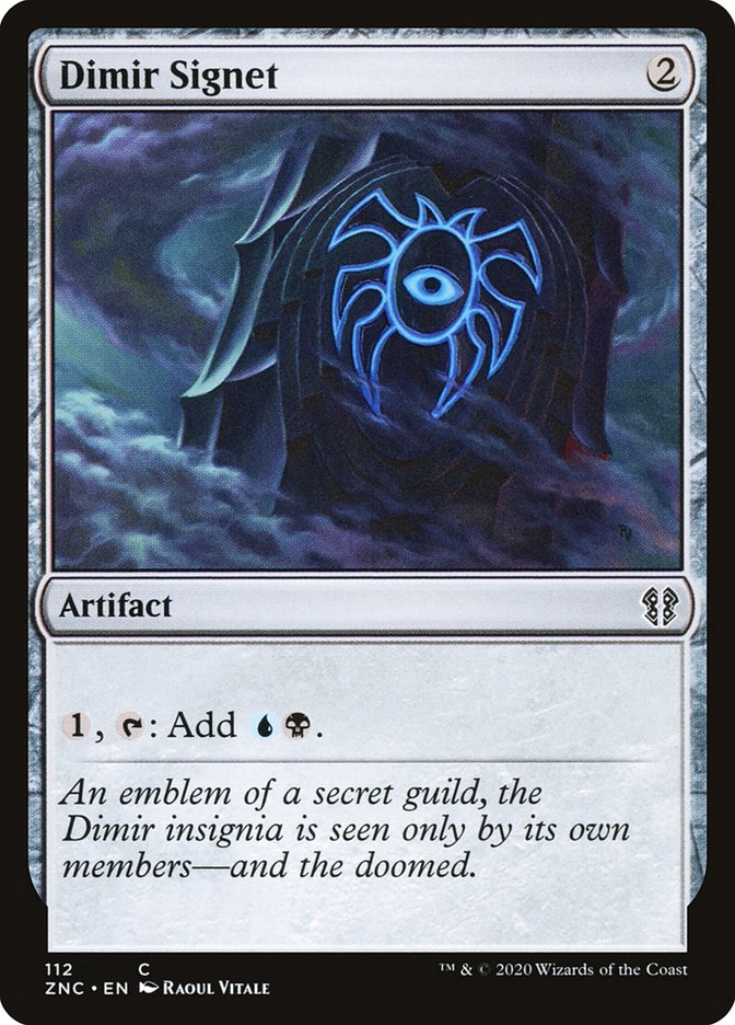 Dimir Signet [Zendikar Rising Commander] MTG Single Magic: The Gathering | Red Claw Gaming