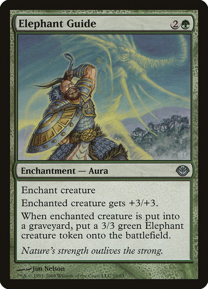 Elephant Guide [Duel Decks: Garruk vs. Liliana] MTG Single Magic: The Gathering | Red Claw Gaming