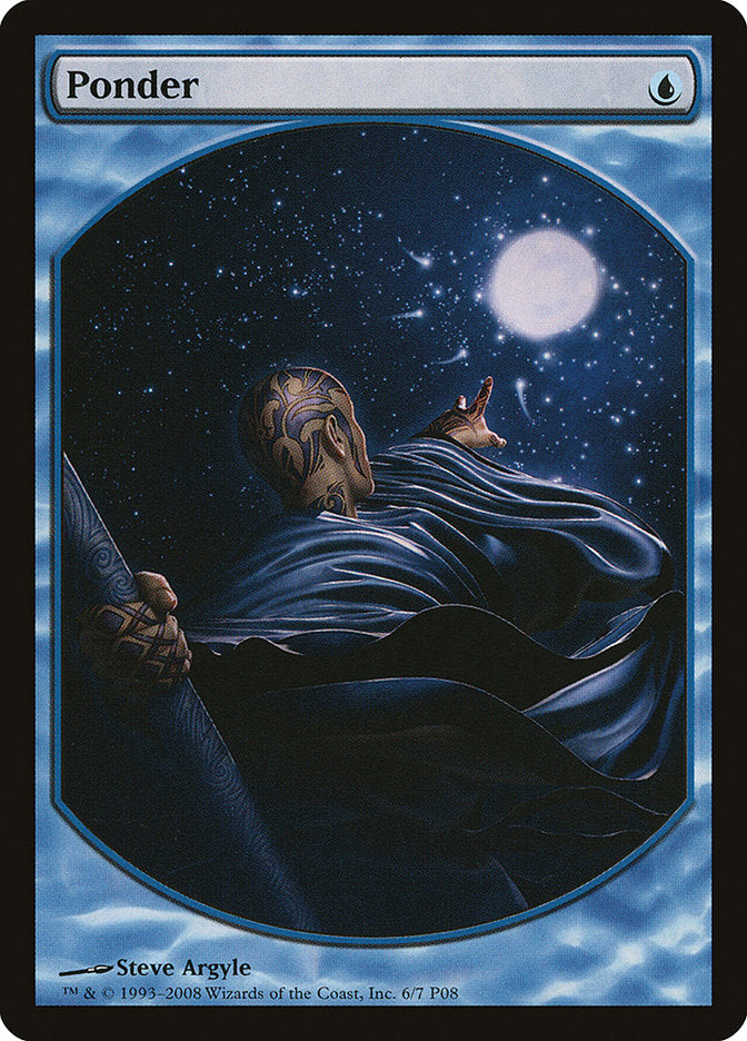 Ponder [Magic Player Rewards 2008] MTG Single Magic: The Gathering | Red Claw Gaming