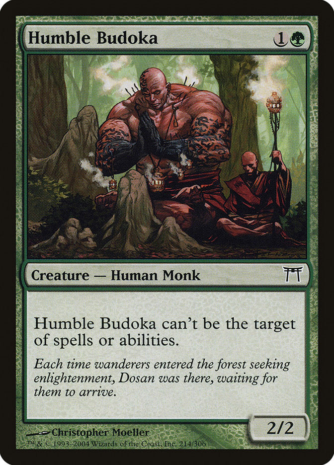 Humble Budoka [Champions of Kamigawa] MTG Single Magic: The Gathering | Red Claw Gaming