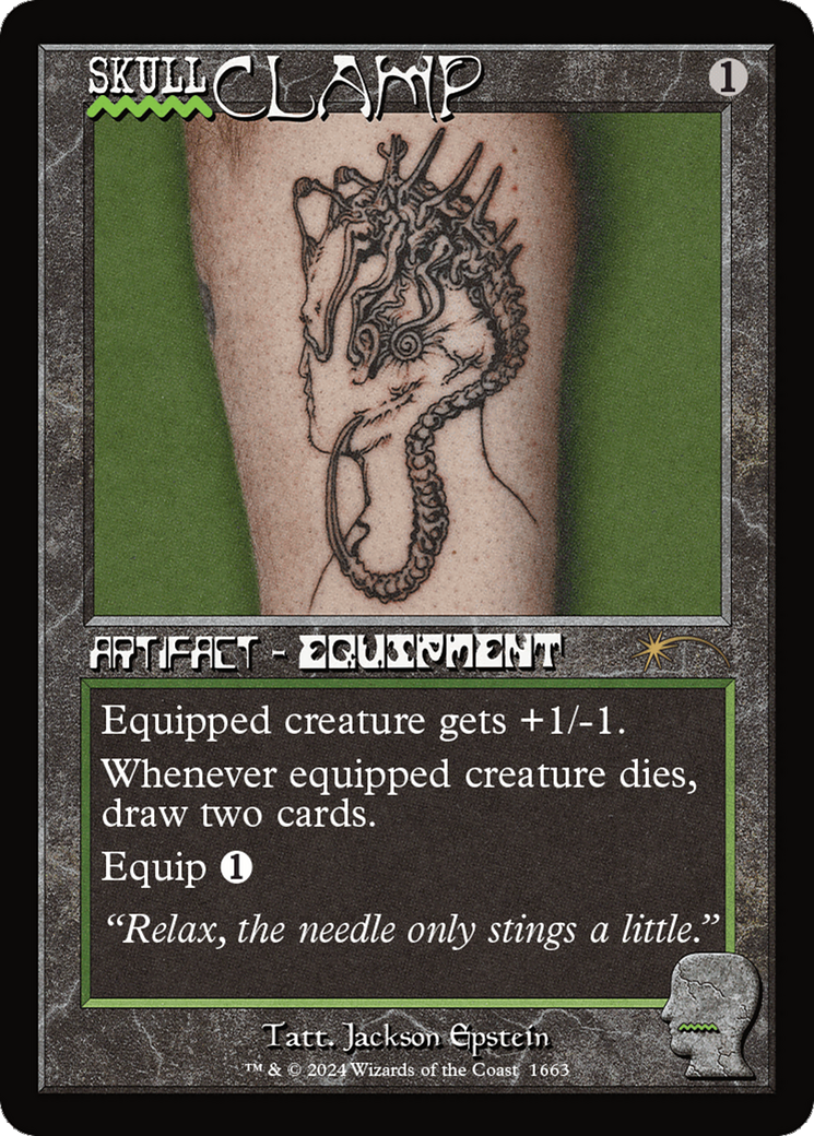Skullclamp [Secret Lair Drop Series] MTG Single Magic: The Gathering | Red Claw Gaming