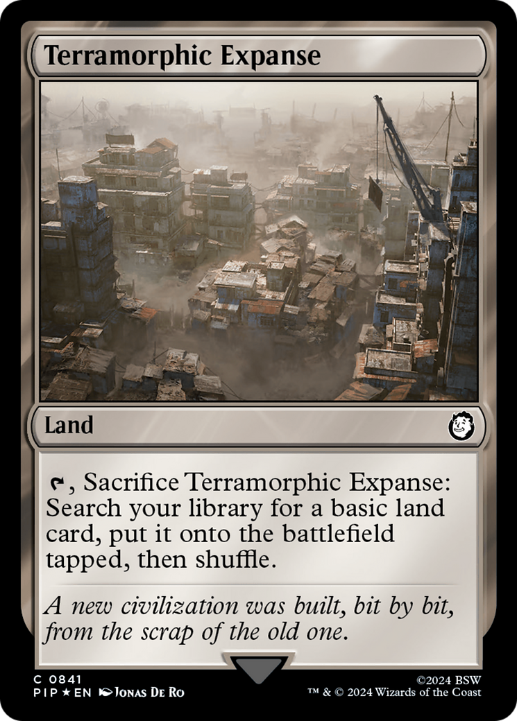 Terramorphic Expanse (Surge Foil) [Fallout] MTG Single Magic: The Gathering    | Red Claw Gaming