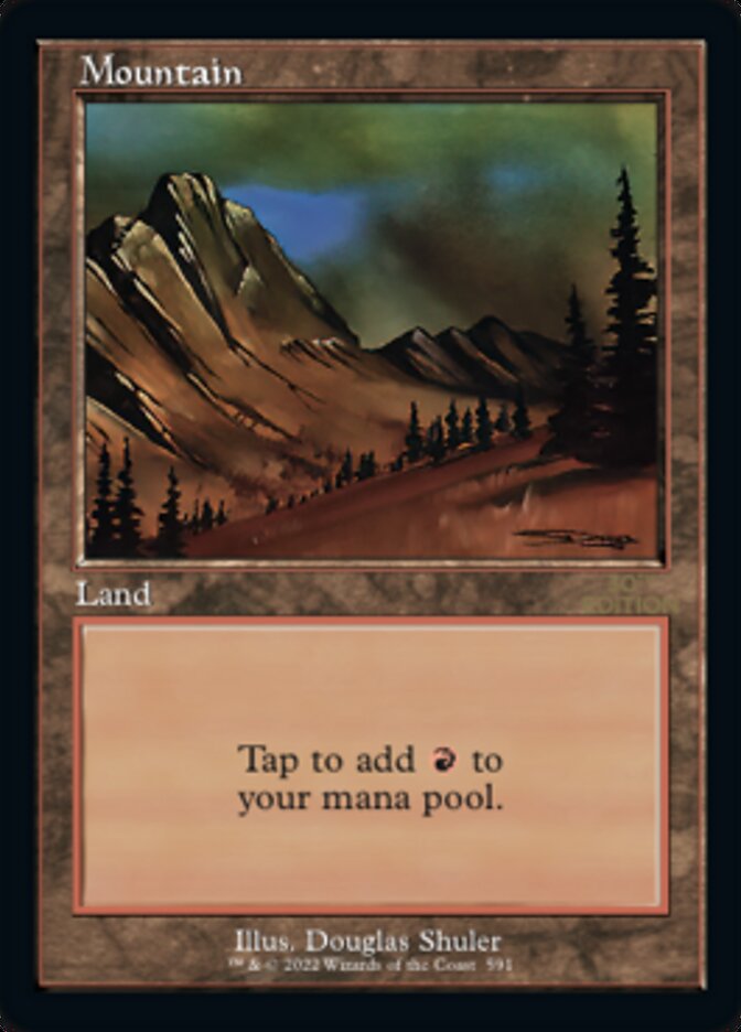 Mountain (Retro) (591) [30th Anniversary Edition] MTG Single Magic: The Gathering | Red Claw Gaming