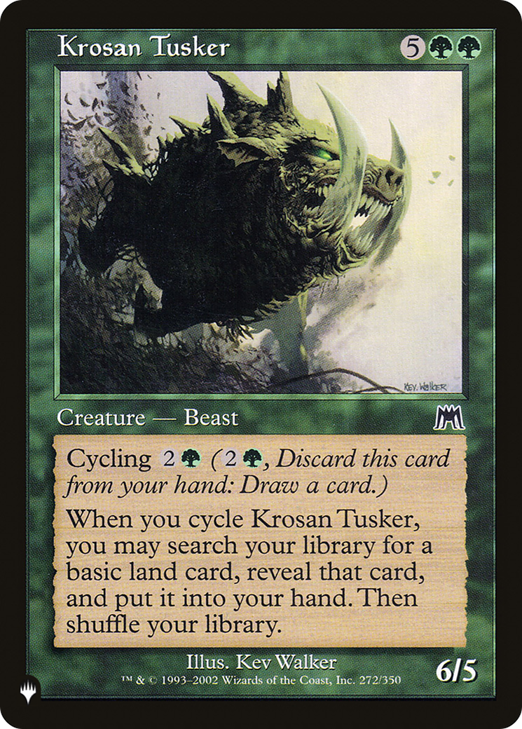 Krosan Tusker (ONS) [The List] MTG Single Magic: The Gathering | Red Claw Gaming