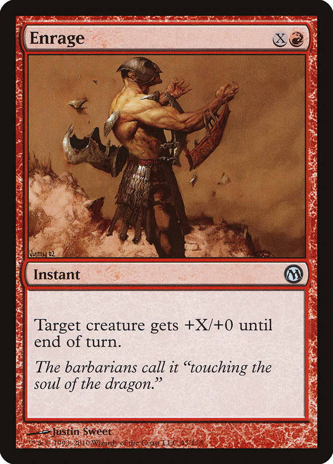 Enrage [Duels of the Planeswalkers] MTG Single Magic: The Gathering | Red Claw Gaming