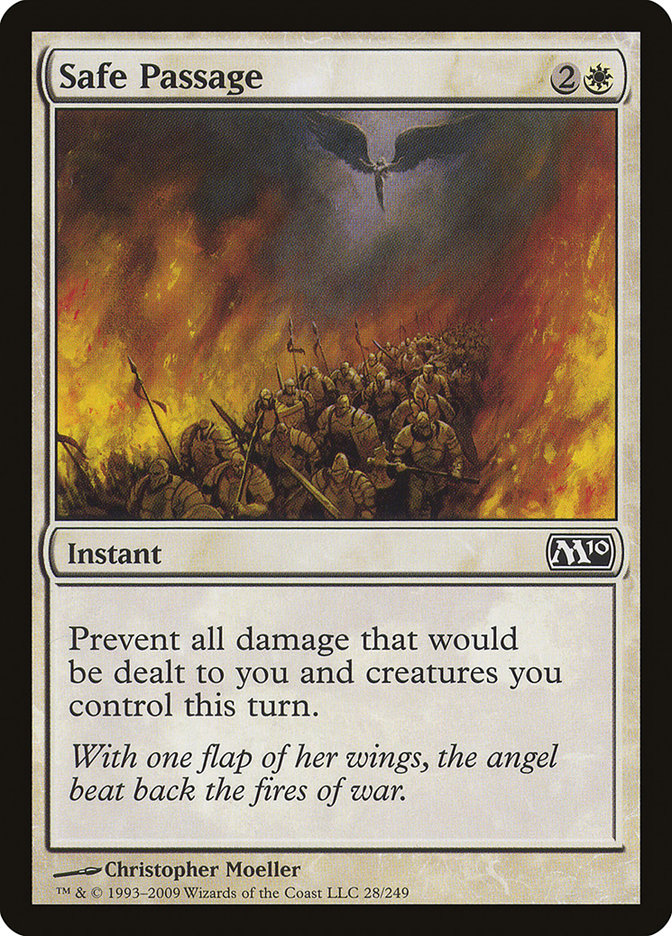 Safe Passage [Magic 2010] MTG Single Magic: The Gathering | Red Claw Gaming