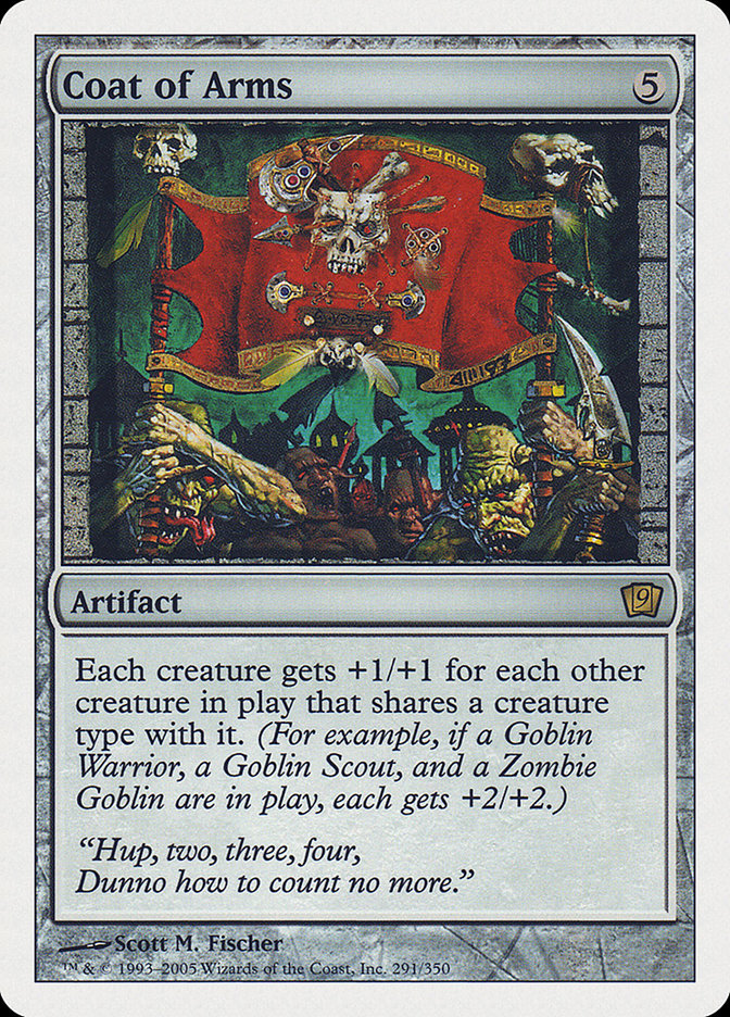 Coat of Arms [Ninth Edition] MTG Single Magic: The Gathering | Red Claw Gaming