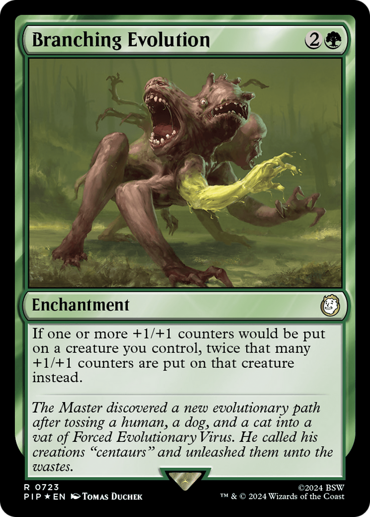 Branching Evolution (Surge Foil) [Fallout] MTG Single Magic: The Gathering | Red Claw Gaming