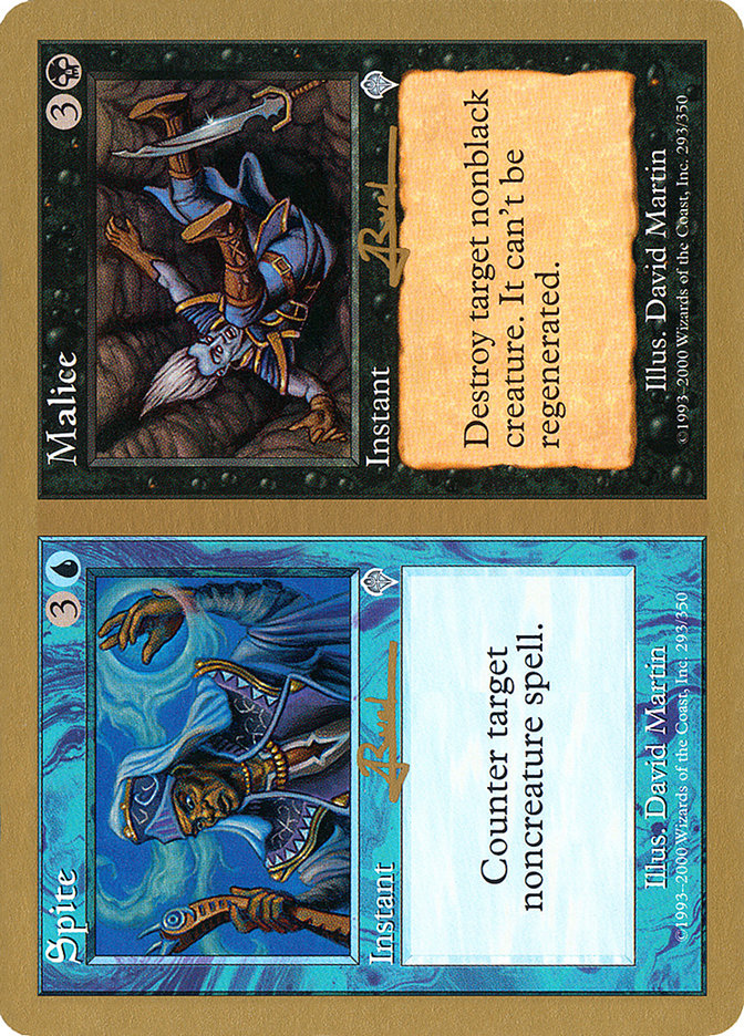 Spite // Malice (Antoine Ruel) [World Championship Decks 2001] MTG Single Magic: The Gathering | Red Claw Gaming
