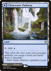 Clearwater Pathway // Murkwater Pathway [Zendikar Rising] MTG Single Magic: The Gathering | Red Claw Gaming
