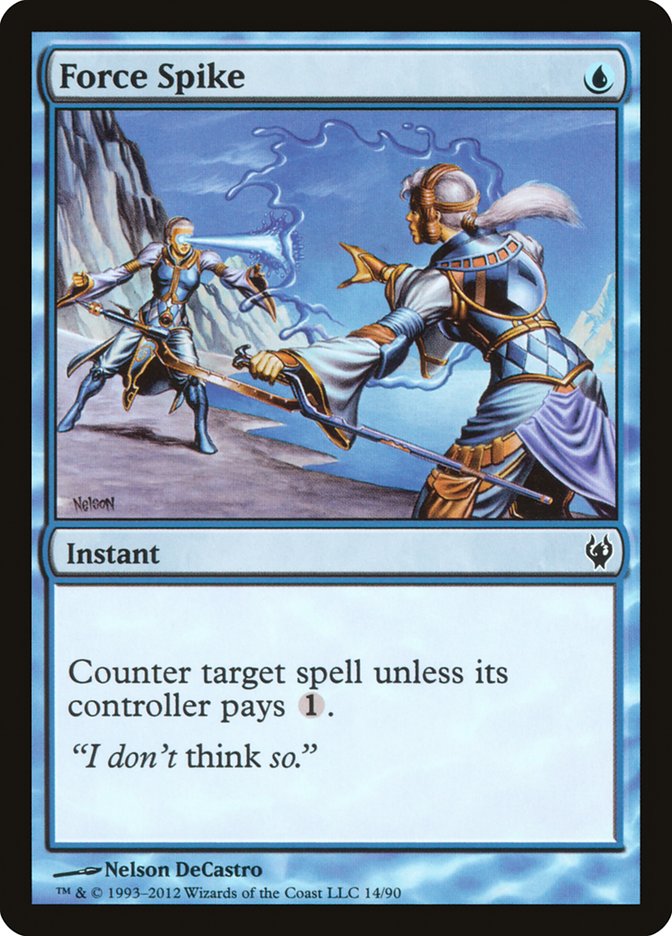 Force Spike [Duel Decks: Izzet vs. Golgari] MTG Single Magic: The Gathering | Red Claw Gaming