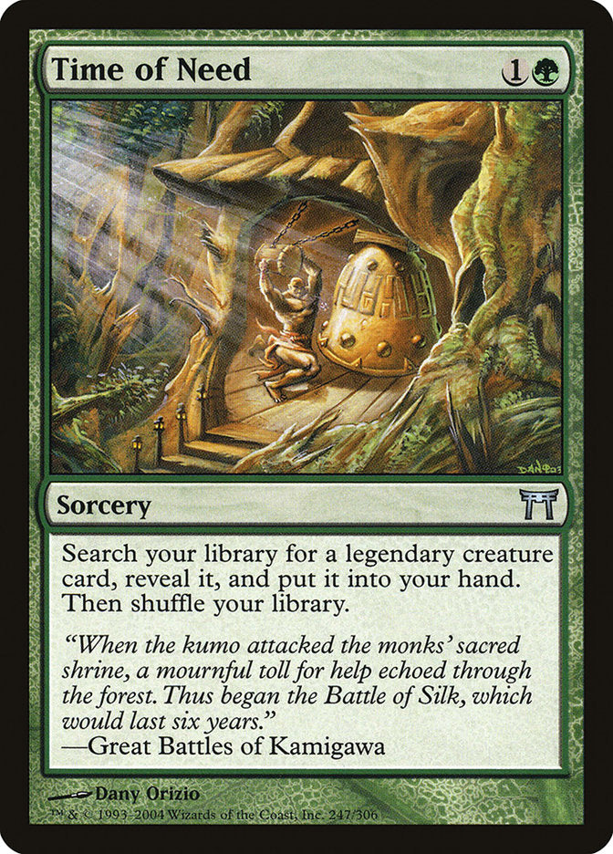 Time of Need [Champions of Kamigawa] MTG Single Magic: The Gathering | Red Claw Gaming