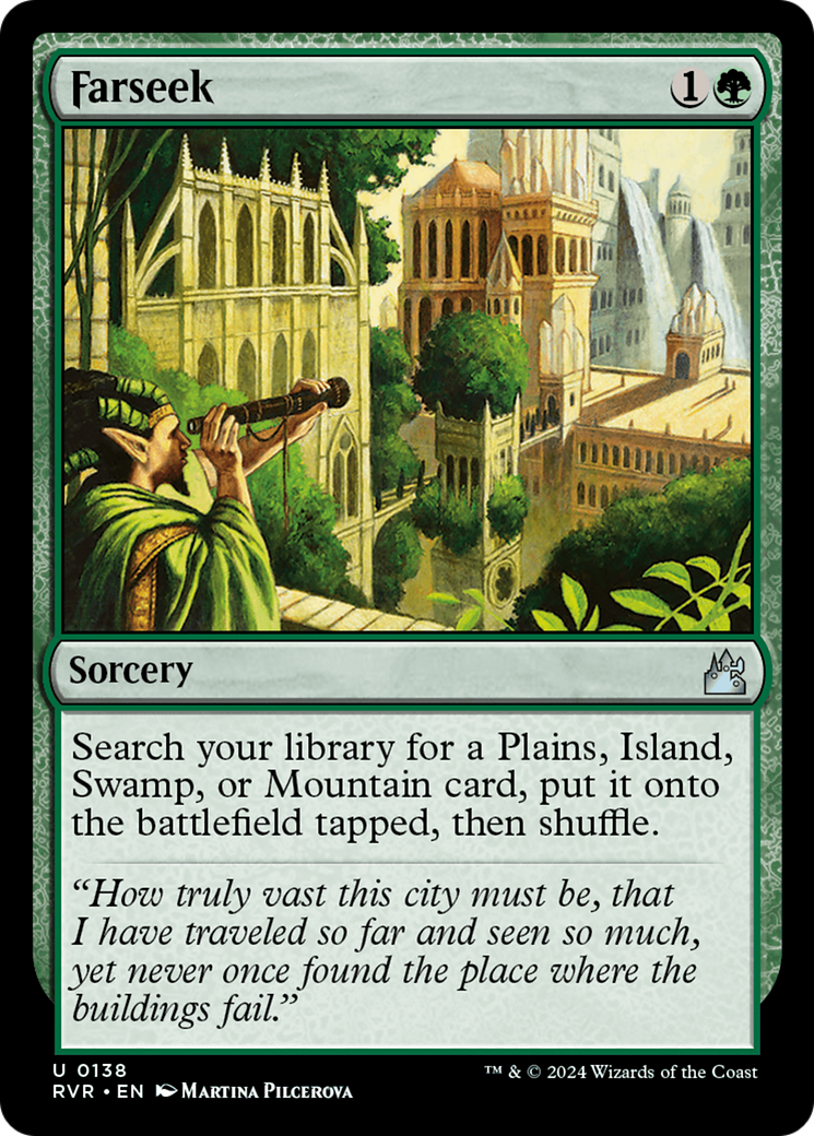 Farseek [Ravnica Remastered] MTG Single Magic: The Gathering | Red Claw Gaming