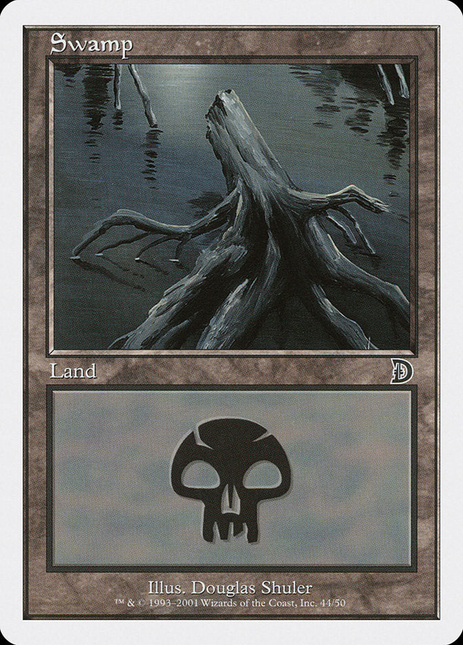 Swamp (44) [Deckmasters] MTG Single Magic: The Gathering | Red Claw Gaming