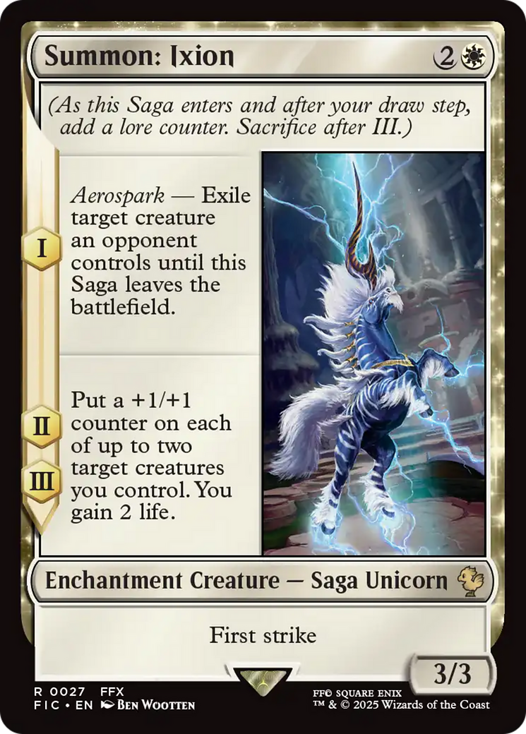 Summon: Ixion [FINAL FANTASY Commander] MTG Single Magic: The Gathering | Red Claw Gaming