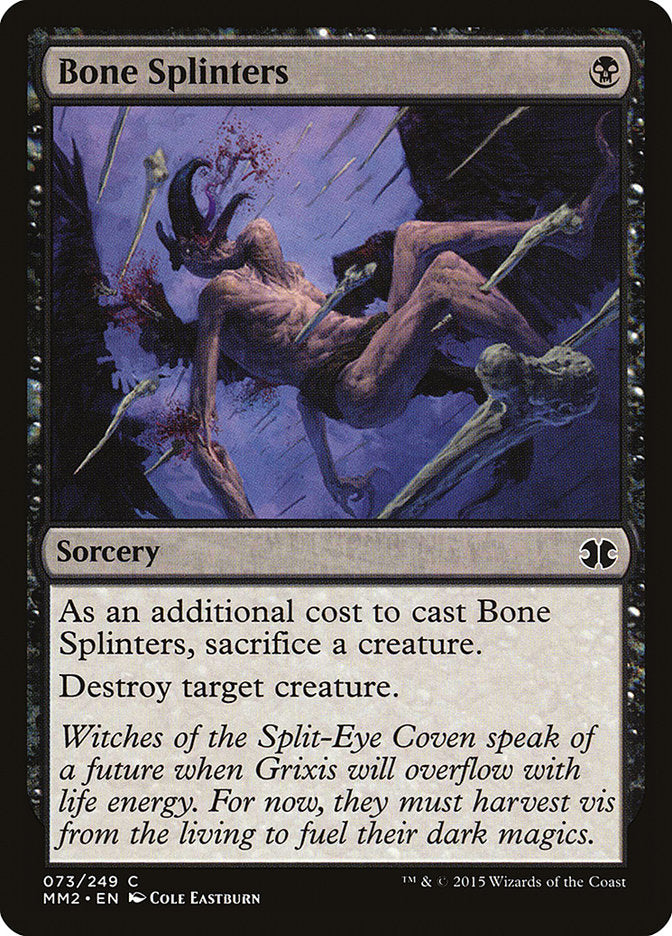 Bone Splinters [Modern Masters 2015] MTG Single Magic: The Gathering | Red Claw Gaming