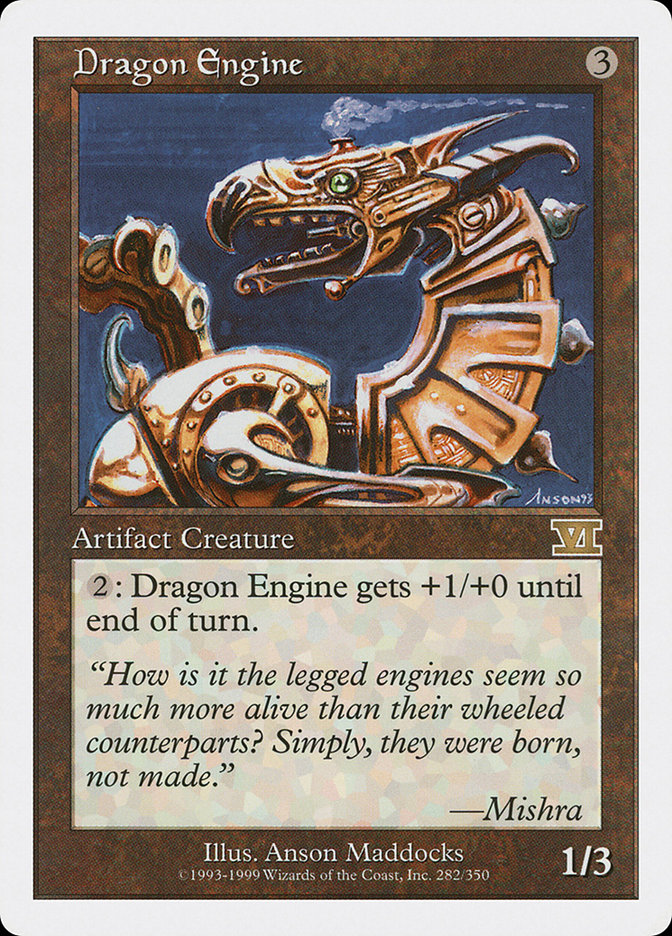 Dragon Engine [Classic Sixth Edition] MTG Single Magic: The Gathering | Red Claw Gaming