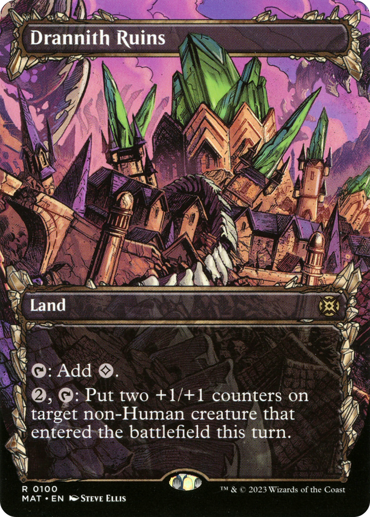 Drannith Ruins (Showcase) [March of the Machine: The Aftermath] MTG Single Magic: The Gathering | Red Claw Gaming