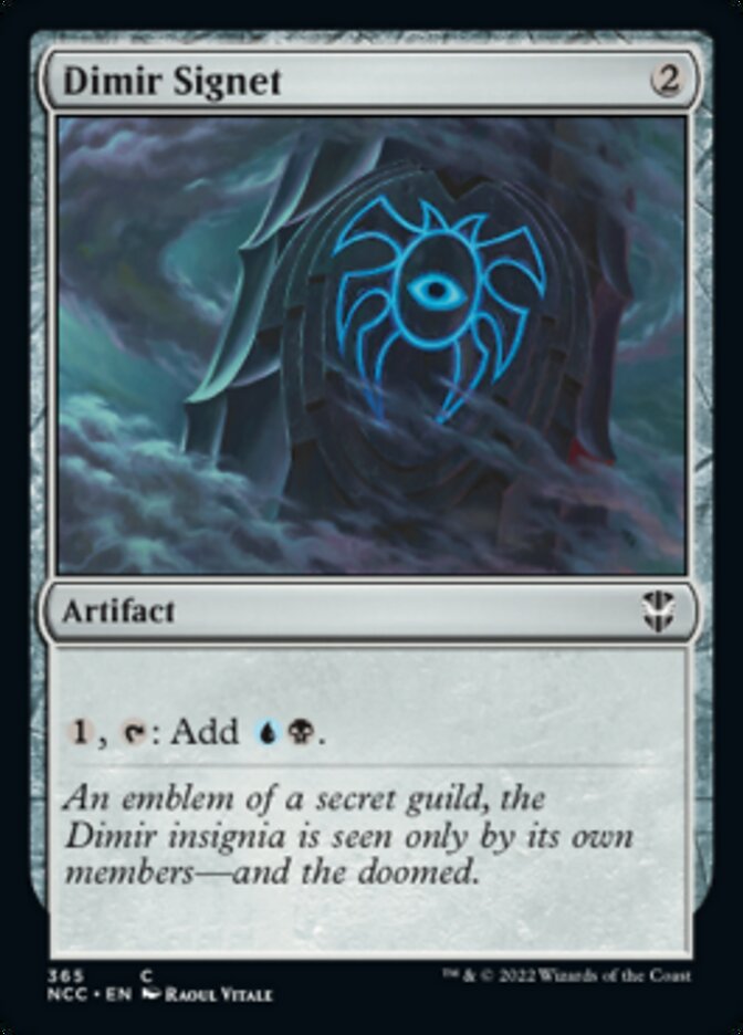 Dimir Signet [Streets of New Capenna Commander] MTG Single Magic: The Gathering | Red Claw Gaming