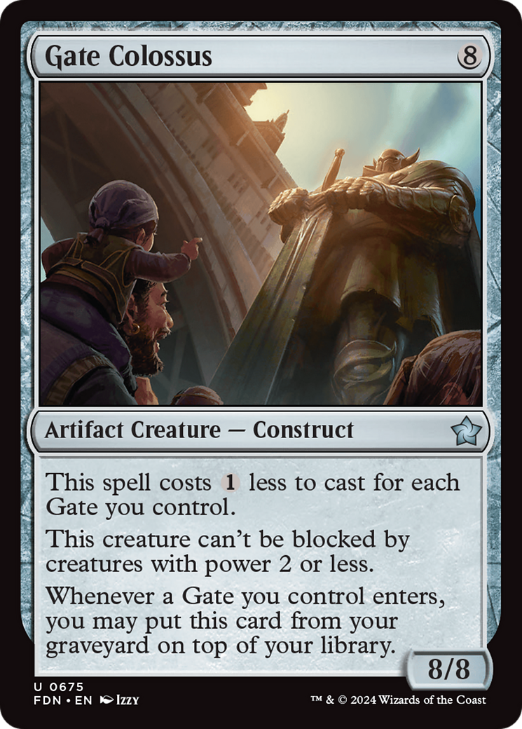 Gate Colossus [Foundations] MTG Single Magic: The Gathering | Red Claw Gaming