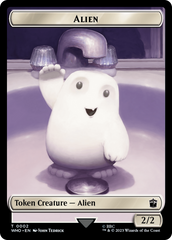 Alien // Cyberman Double-Sided Token [Doctor Who Tokens] MTG Single Magic: The Gathering | Red Claw Gaming