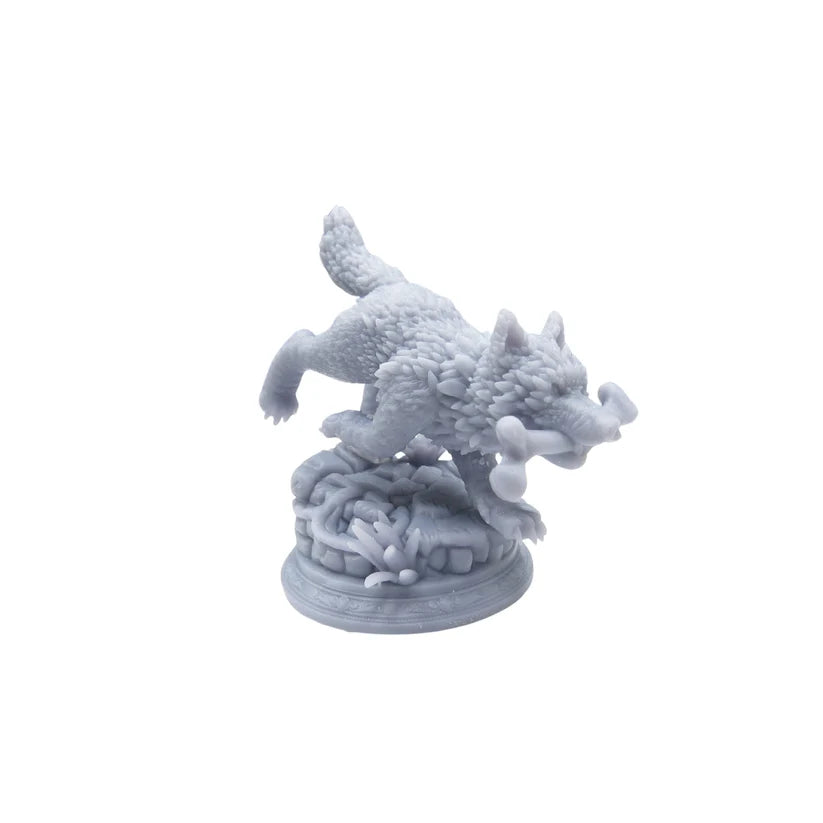 Darkwood Prints - Baby Dire Wolf | Red Claw Gaming