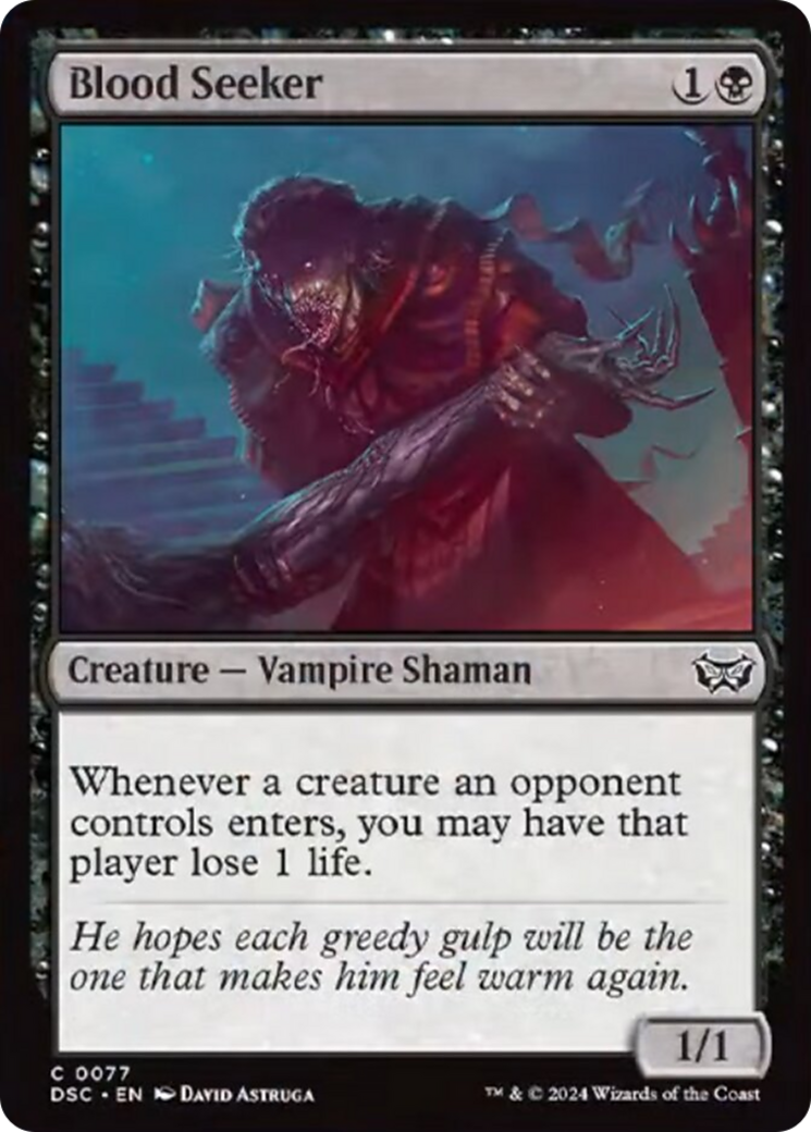 Blood Seeker [Duskmourn: House of Horror Commander] MTG Single Magic: The Gathering | Red Claw Gaming