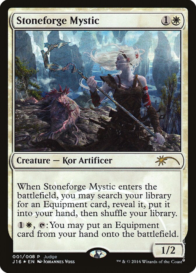Stoneforge Mystic [Judge Gift Cards 2016] MTG Single Magic: The Gathering | Red Claw Gaming