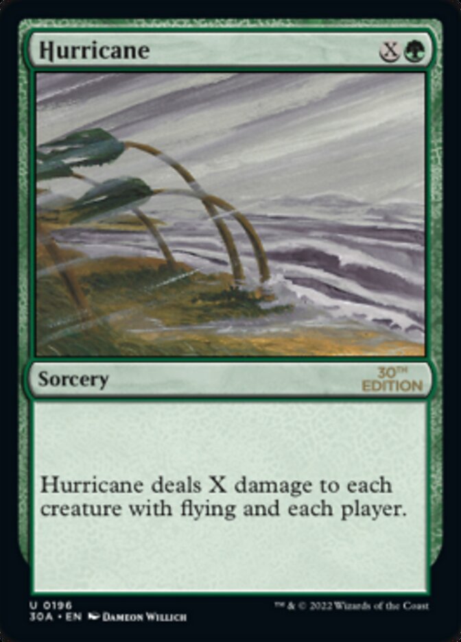 Hurricane [30th Anniversary Edition] MTG Single Magic: The Gathering | Red Claw Gaming
