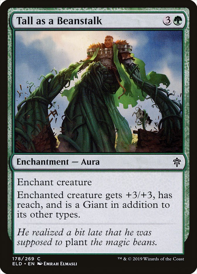 Tall as a Beanstalk [Throne of Eldraine] MTG Single Magic: The Gathering | Red Claw Gaming