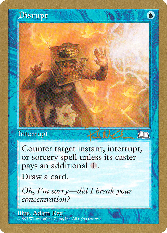 Disrupt (Paul McCabe) [World Championship Decks 1997] MTG Single Magic: The Gathering | Red Claw Gaming