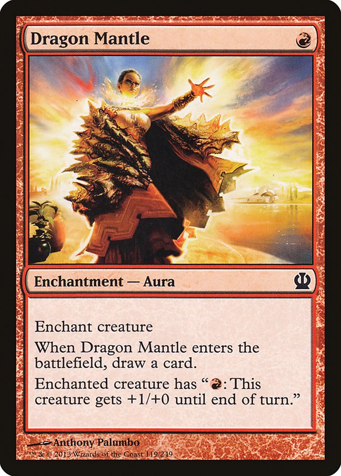 Dragon Mantle [Theros] MTG Single Magic: The Gathering | Red Claw Gaming