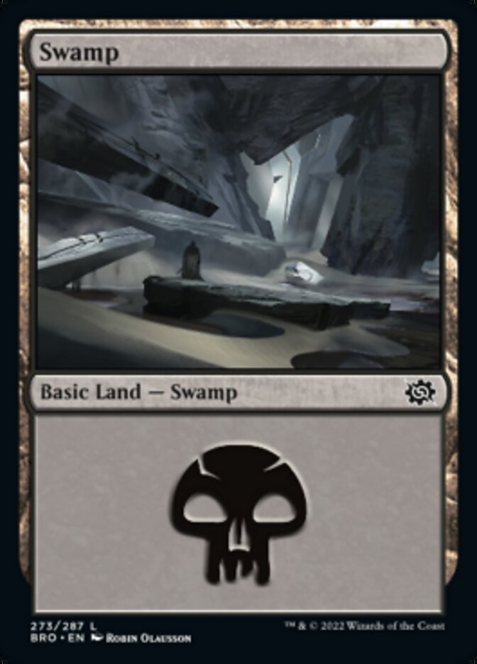 Swamp (273) [The Brothers' War] MTG Single Magic: The Gathering | Red Claw Gaming