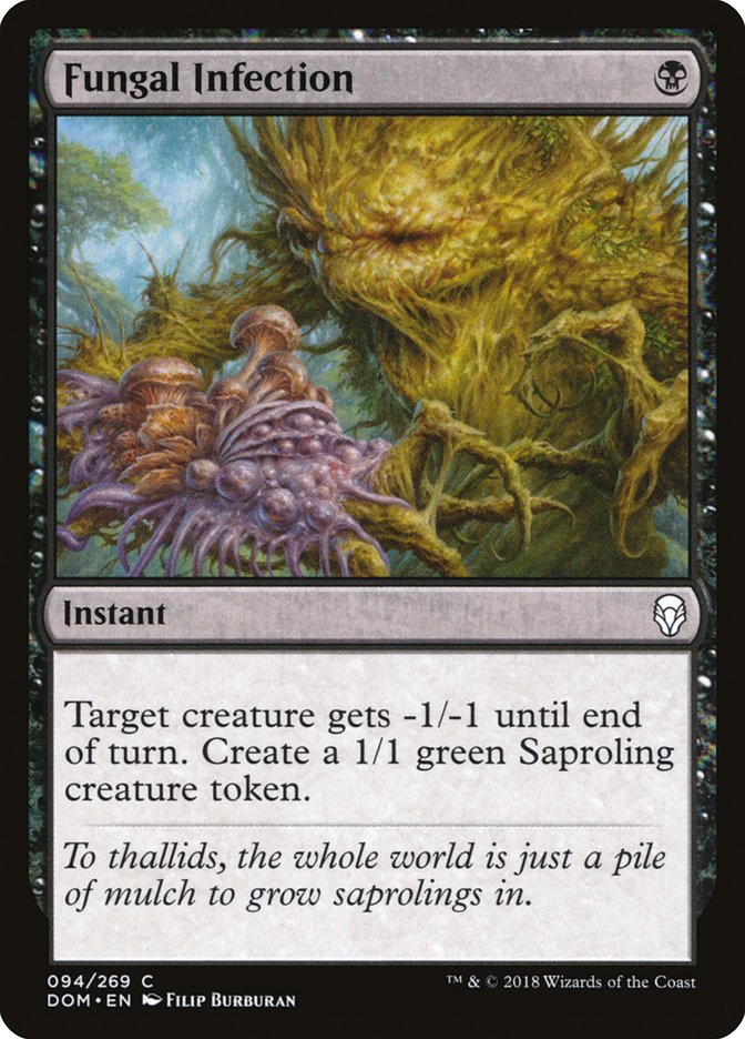 Fungal Infection [Dominaria] MTG Single Magic: The Gathering | Red Claw Gaming