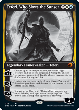 Teferi, Who Slows the Sunset [Innistrad: Double Feature] MTG Single Magic: The Gathering | Red Claw Gaming