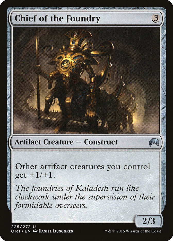 Chief of the Foundry [Magic Origins] MTG Single Magic: The Gathering | Red Claw Gaming