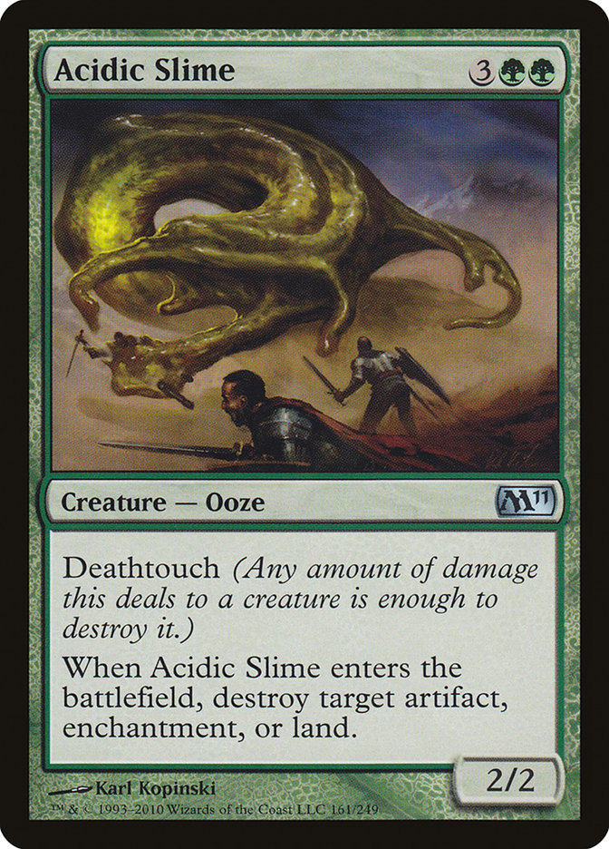 Acidic Slime [Magic 2011] MTG Single Magic: The Gathering | Red Claw Gaming