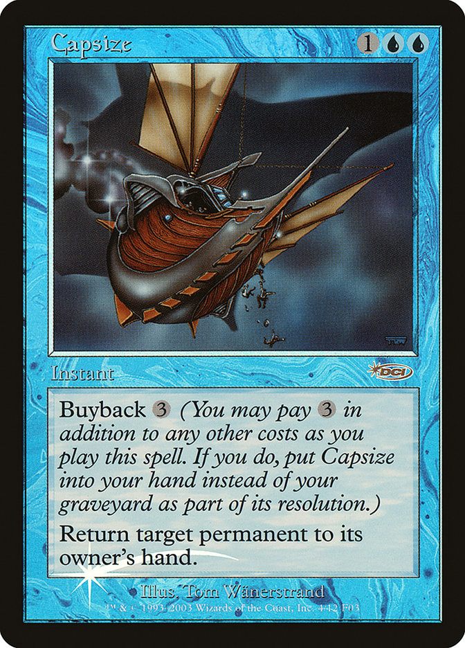 Capsize [Friday Night Magic 2003] MTG Single Magic: The Gathering | Red Claw Gaming