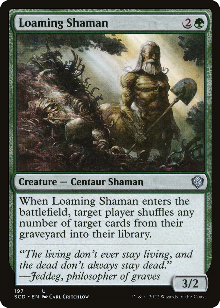 Loaming Shaman [Starter Commander Decks] MTG Single Magic: The Gathering | Red Claw Gaming