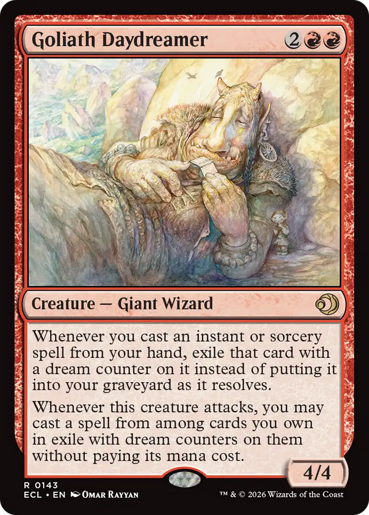 Goliath Daydreamer [Lorwyn Eclipsed] MTG Single Magic: The Gathering | Red Claw Gaming