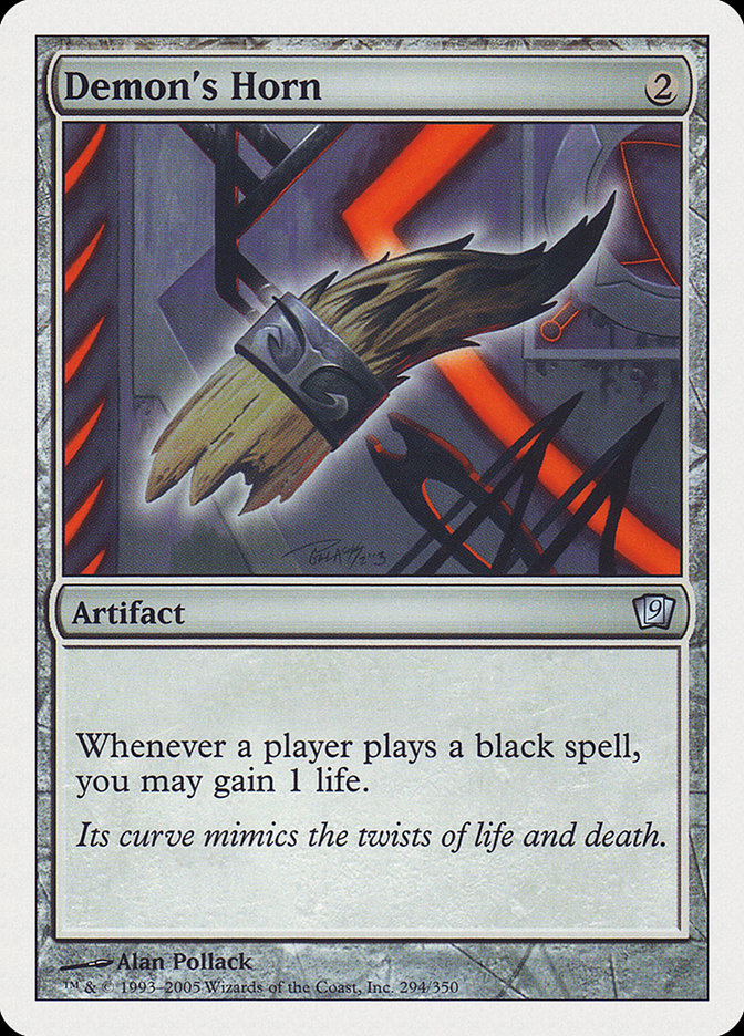 Demon's Horn [Ninth Edition] MTG Single Magic: The Gathering | Red Claw Gaming